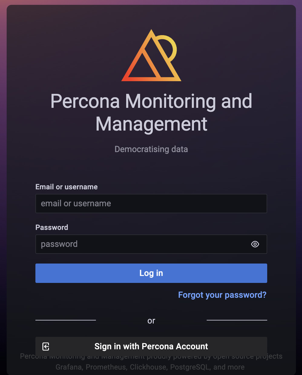PMM Login